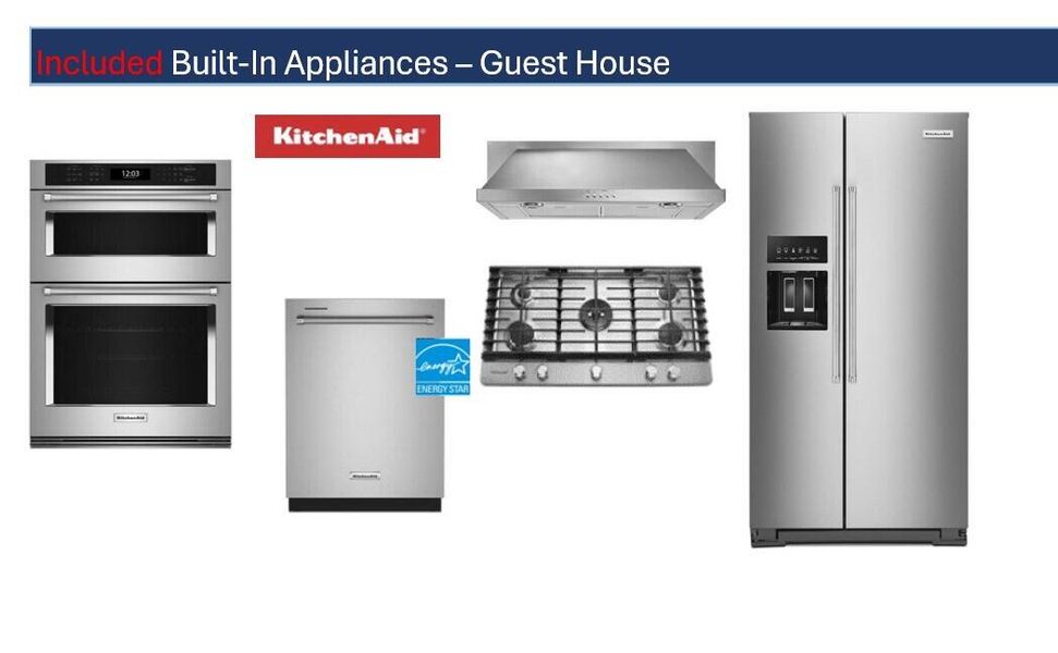 Guest house appliances