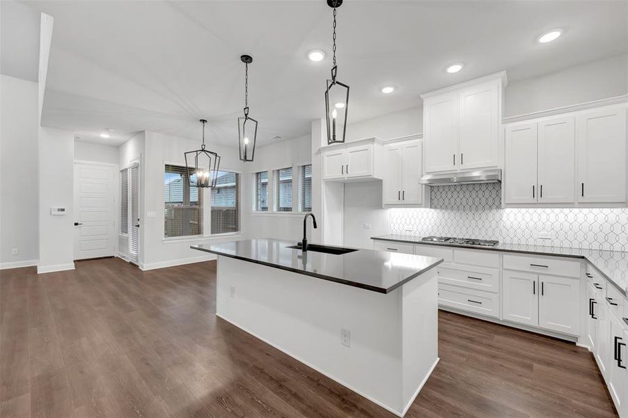 Furnished interior view inside a new home in Mantua Point Gardens, Van Alstyne (Image 27).