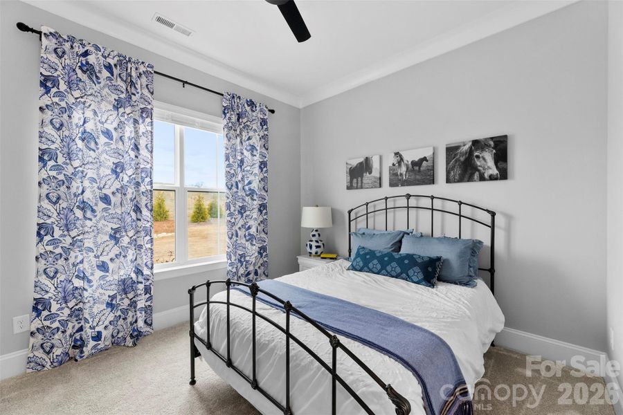 Furnished interior view inside a new home in , Belmont (Image 27).