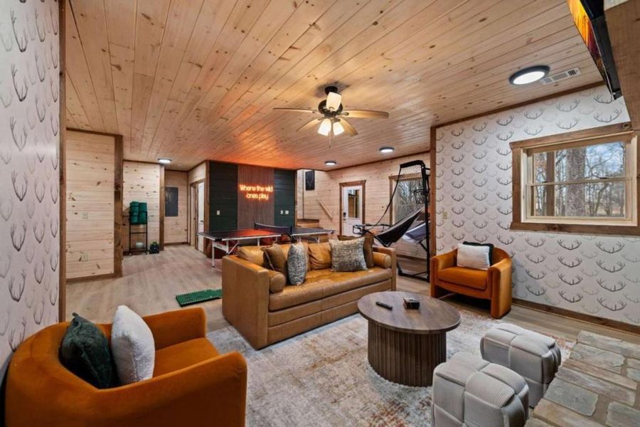 Furnished interior view inside a new home in , Blue Ridge (Image 7).