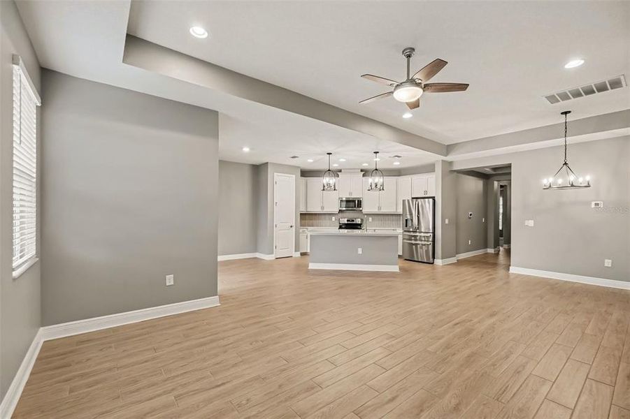 Spacious, unfurnished interior of a new home in Cypress Glen at River Wilderness, Parrish (Image 28). Spacious, unfurnished interior of a new home in Cypress Glen at River Wilderness, Parrish (Image 28).