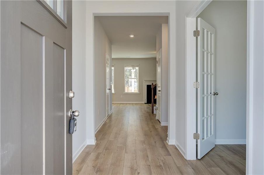 Spacious, unfurnished interior of a new home in Burchwood, Stockbridge (Image 9).