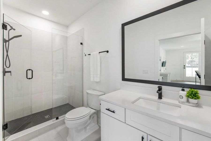 Furnished interior view inside a new home in , Alpharetta (Image 34).