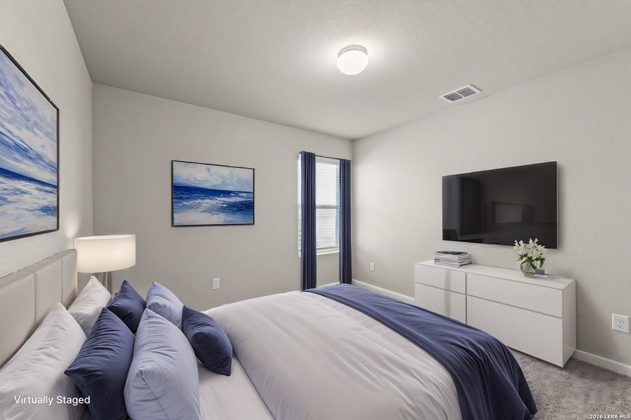 Furnished interior view inside a new home in Greenspoint Heights, Seguin (Image 6).