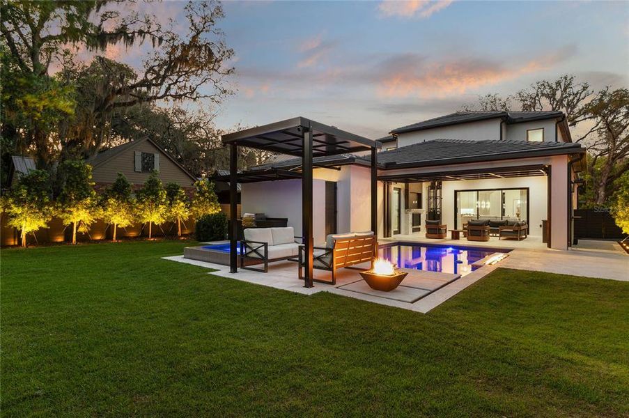 Exterior details and patio area of a home in , Winter Park (Image 35).