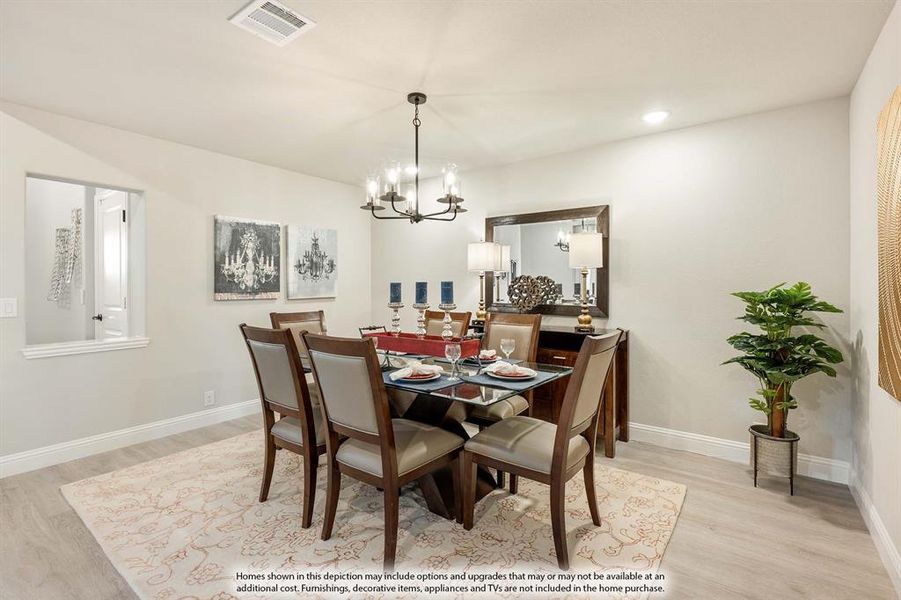 Furnished interior view inside a new home in East Oak Creek, Commerce (Image 10). Furnished interior view inside a new home in East Oak Creek, Commerce (Image 10).