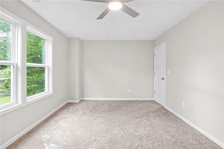 Spacious, unfurnished interior of a new home in , Stockbridge (Image 37).