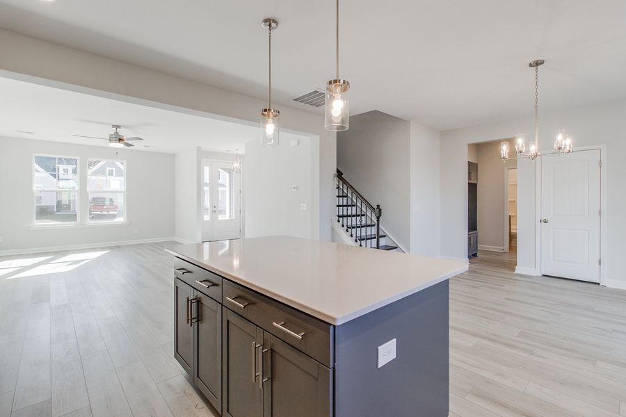 Furnished interior view inside a new home in Hendrix Farms, Lexington (Image 8).