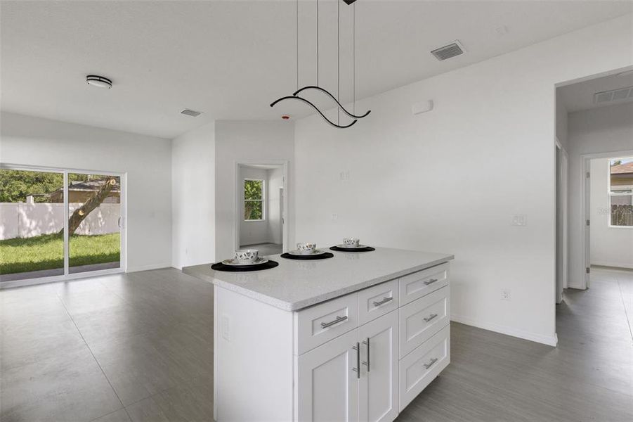 Furnished interior view inside a new home in , Tampa (Image 16).