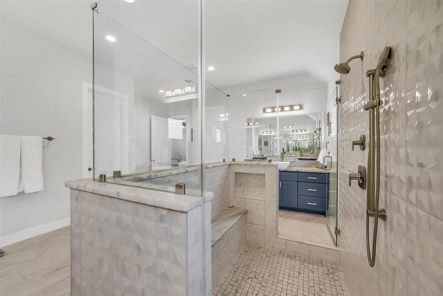 Furnished interior view inside a new home in Lakeview, Waller (Image 38).