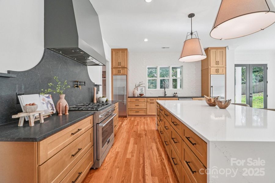 Furnished interior view inside a new home in , Charlotte (Image 35).