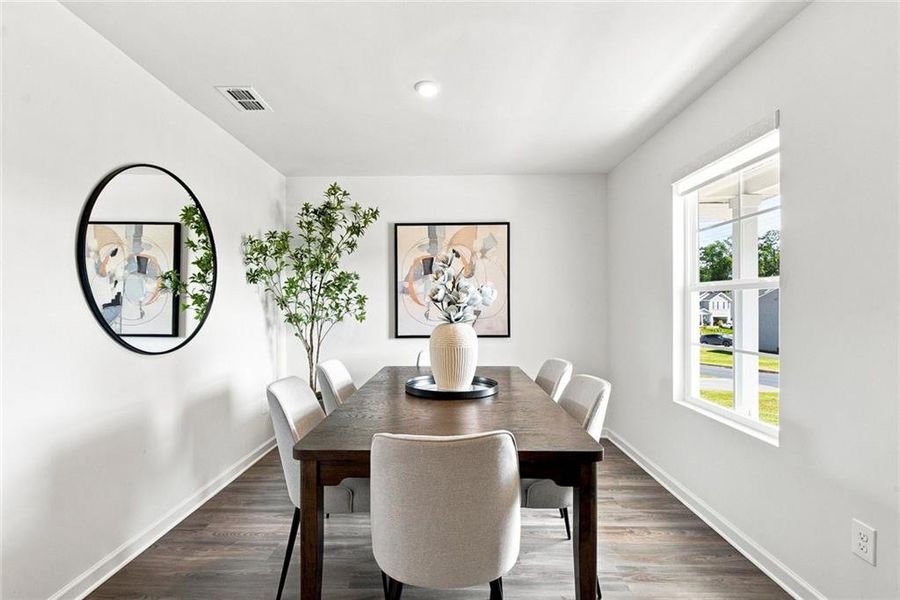 Furnished interior view inside a new home in Kingston Park, Kingston (Image 10).