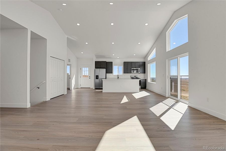 This image shows the same model with alternate finishes. Actual home is currently being built