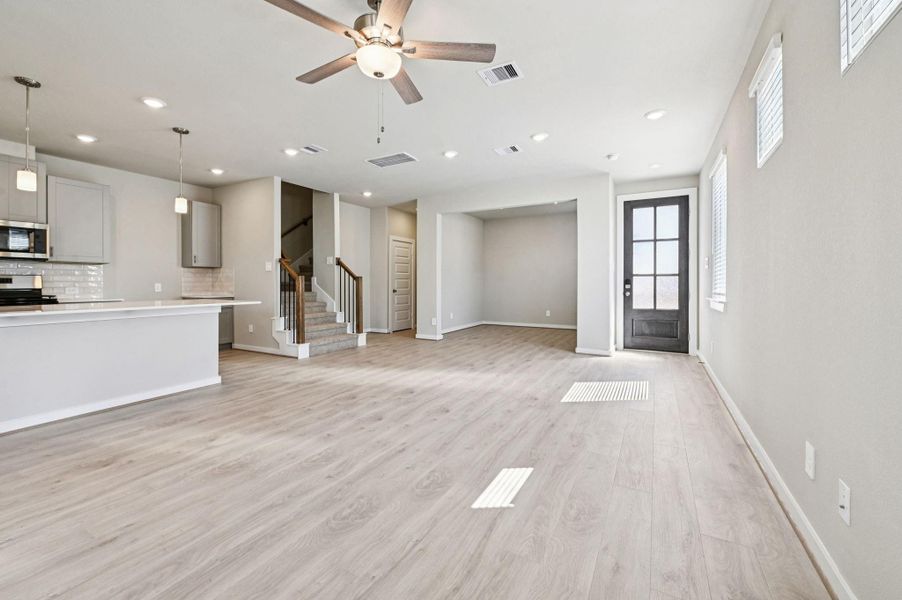 Photo is not of the actual home, but is an inspirational photo of builder’s model home and may depict options, furnishings, and/or decorator features that are not included