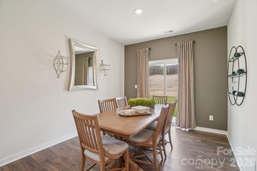 Photos are representative - model home