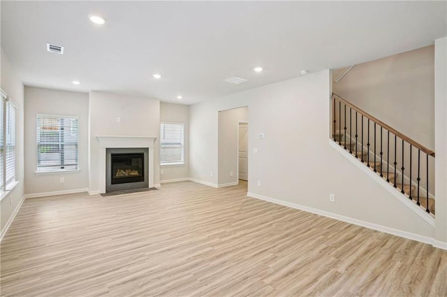 Spacious, unfurnished interior of a new home in Ivey Township, Dallas (Image 29). Spacious, unfurnished interior of a new home in Ivey Township, Dallas (Image 29).