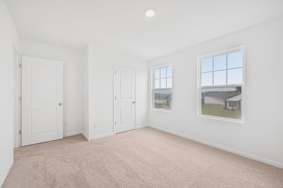 Representative unfurnished interior of a home built from the Brooke by Ashton Woods in Middleton Farms, Middlesex (Image 21).