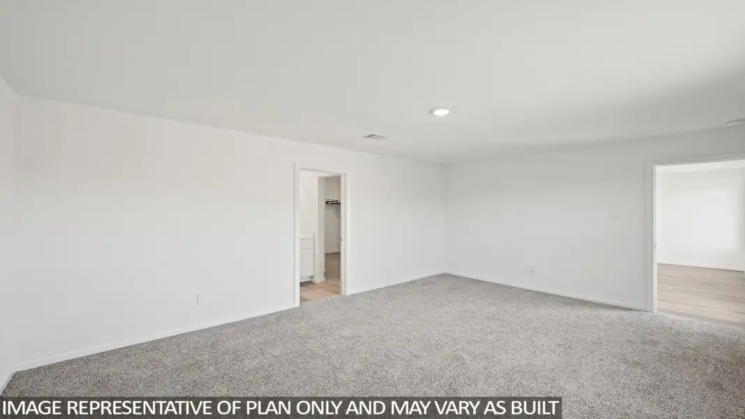 Spacious, unfurnished interior of a new home in Sunterra, Katy (Image 23).