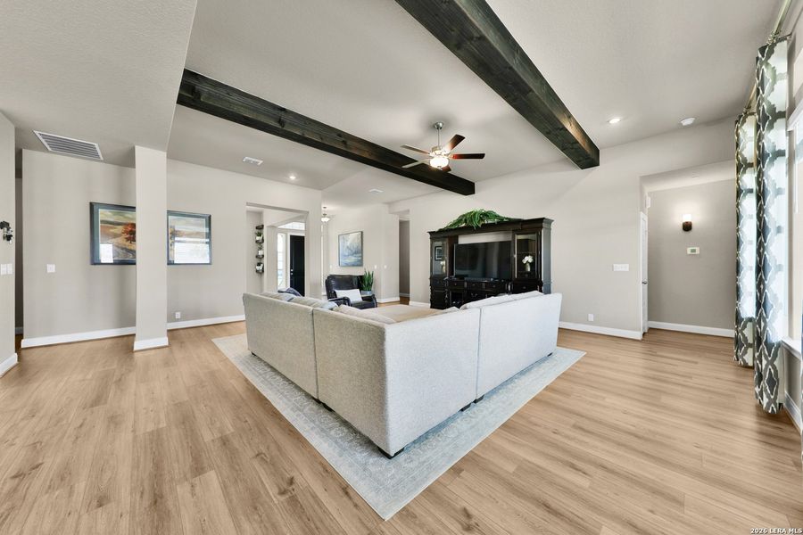 Furnished interior view inside a new home in , Castroville (Image 26).