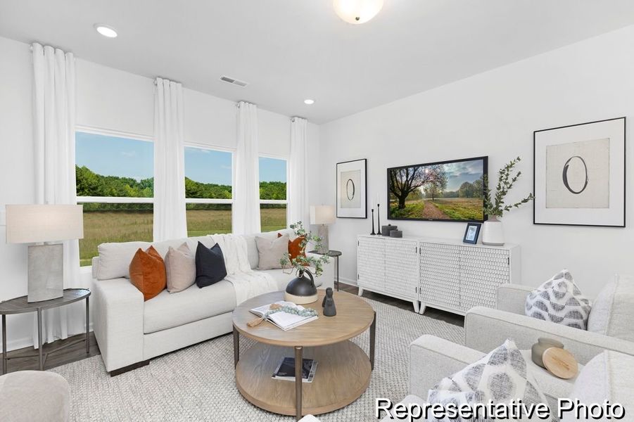 Furnished interior view inside a new home in Autumn Ridge, High Shoals (Image 7).