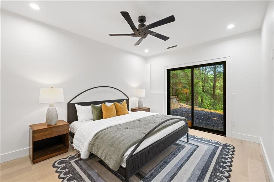 Furnished interior view inside a new home in , Cherry Log (Image 10).