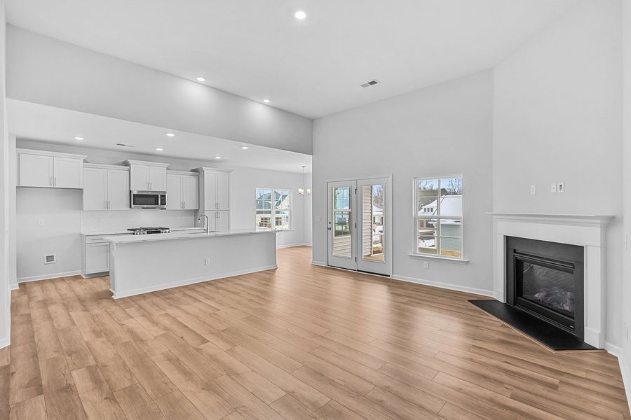 Spacious, unfurnished interior of a new home in Brayden, Advance (Image 15). Spacious, unfurnished interior of a new home in Brayden, Advance (Image 15).