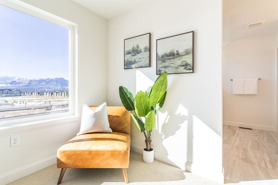 Representative furnished interior of a home built from the Tristyn by Lokal Homes in Victory Ridge, Colorado Springs (Image 12).