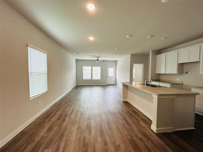 Spacious, unfurnished interior of a new home in Barrett Crossing, Crosby (Image 10). Spacious, unfurnished interior of a new home in Barrett Crossing, Crosby (Image 10).