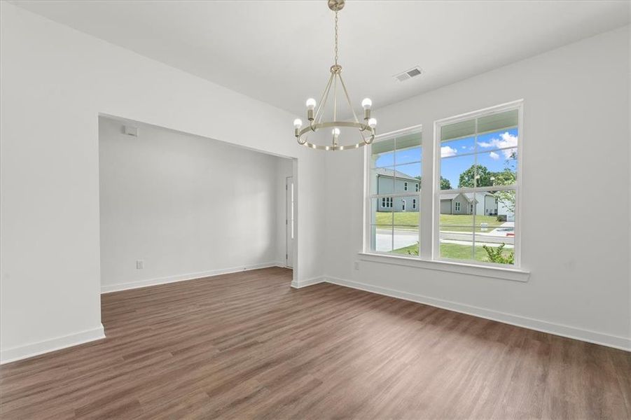 Spacious, unfurnished interior of a new home in Ellington Farms, Statham (Image 25).