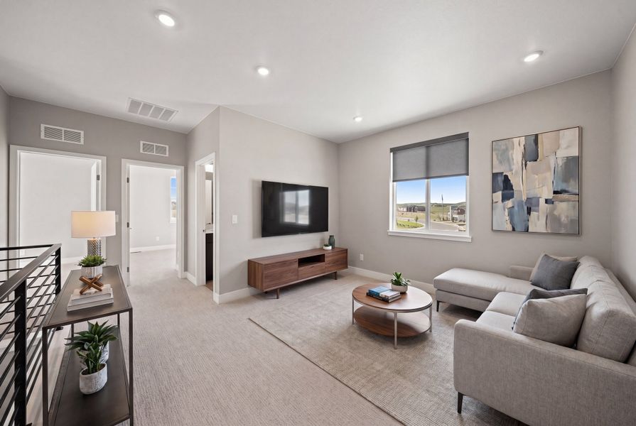 Representative furnished interior of a home built from the 1 by Trumark Homes in Trumark Homes at Sterling Ranch, Littleton (Image 9).