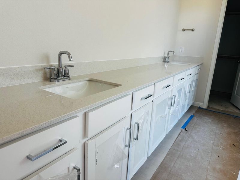 In-progress construction of a new home in Patterson Ranch, Georgetown, TX (Image 19).