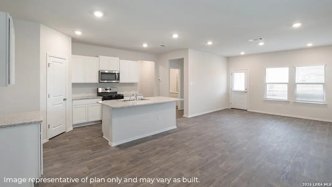 Furnished interior view inside a new home in Seneca Trails, San Antonio (Image 7).