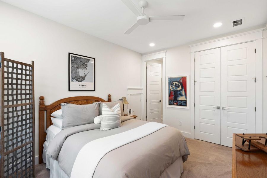 Furnished interior view inside a new home in , Johns Island (Image 48).