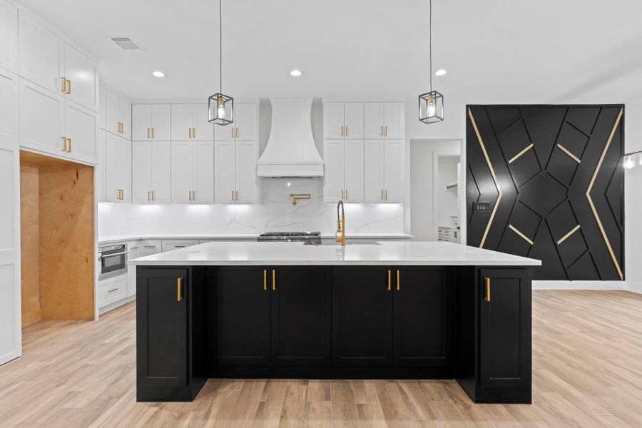 Furnished interior view inside a new home in , New Caney (Image 5).