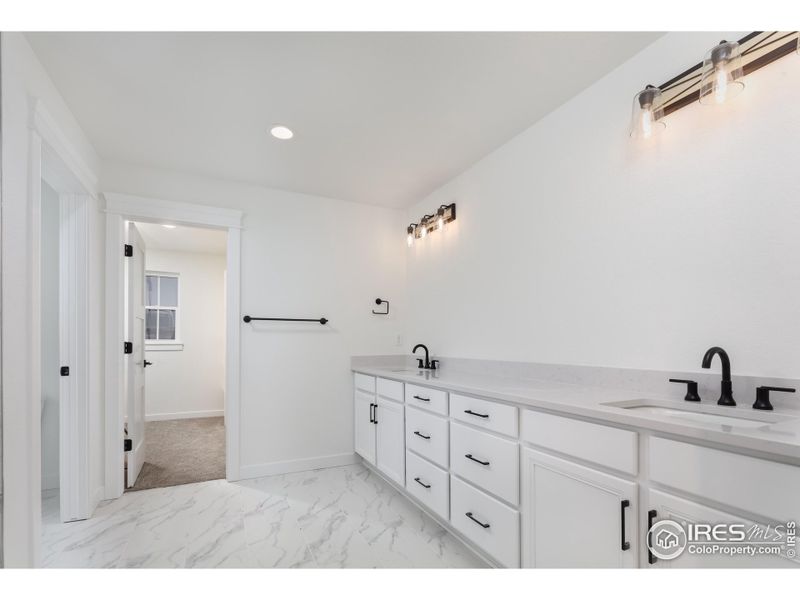 Primary Bathroom with Dual Sinks
