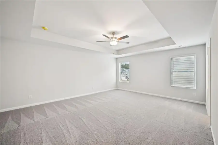 Spacious, unfurnished interior of a new home in The Hills at Cedar Creek, Winder (Image 40).