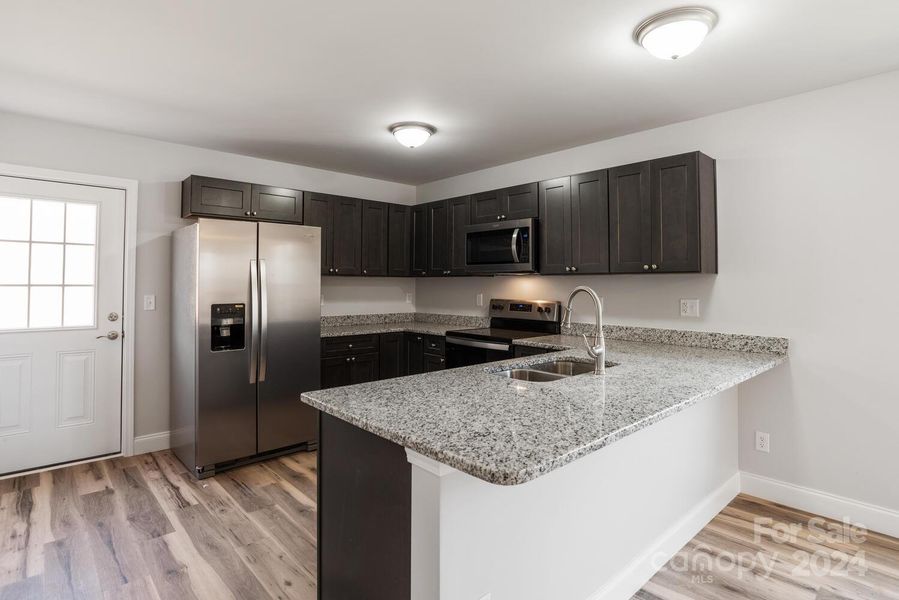 Furnished interior view inside a new home in , Mars Hill (Image 7).