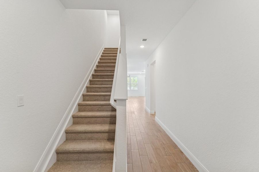 Furnished interior view inside a new home in Salerno Reserve Townhomes, Stuart (Image 19).