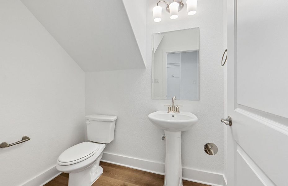 Furnished interior view inside a new home in Northpoint at Old Settlers, Round Rock (Image 11).