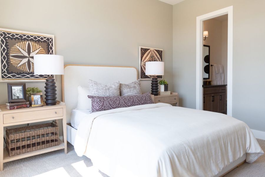 Representative furnished interior of a home built from the 5071 by Tradition Homes in Lakewood at Brookhollow – 60′ Lots, Prosper (Image 26).