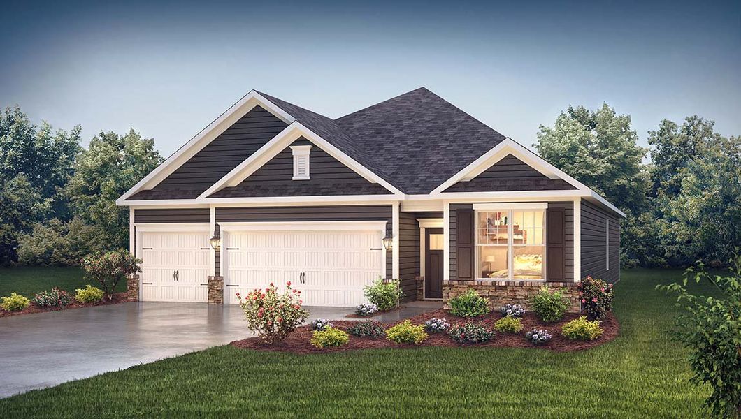 Image 6 representing the Madison by D.R. Horton in Sylvan Creek, Denver, NC.