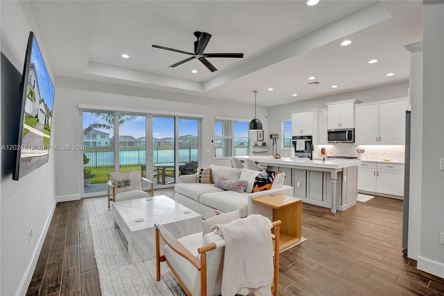 Furnished interior view inside a new home in , Westlake (Image 9).