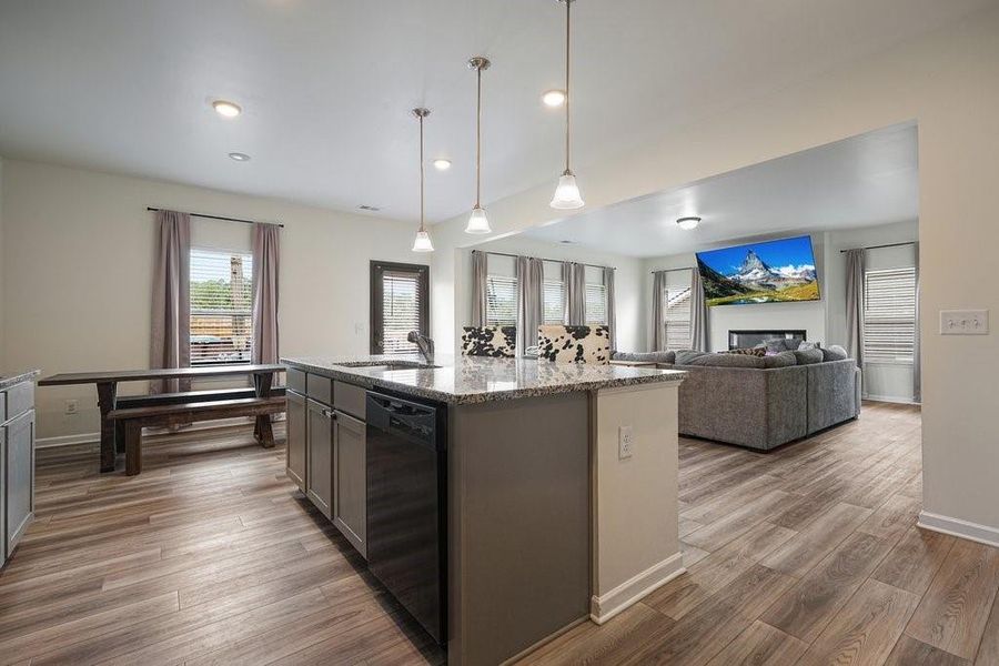 Furnished interior view inside a new home in , Adairsville (Image 43).