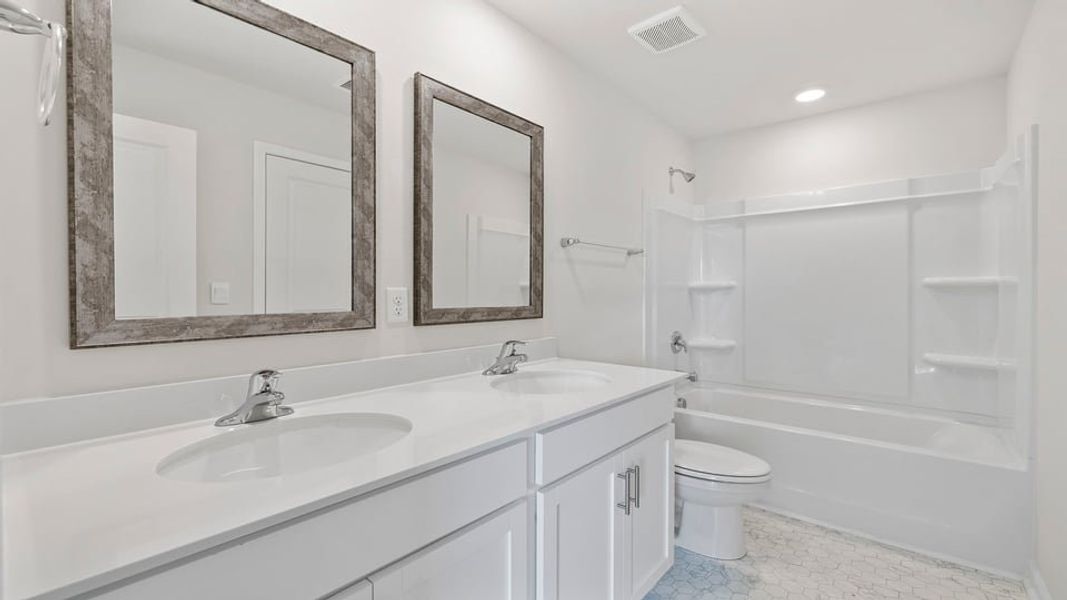 Furnished interior view inside a new home in Hunters Ridge, Woodruff (Image 9). Furnished interior view inside a new home in Hunters Ridge, Woodruff (Image 9).