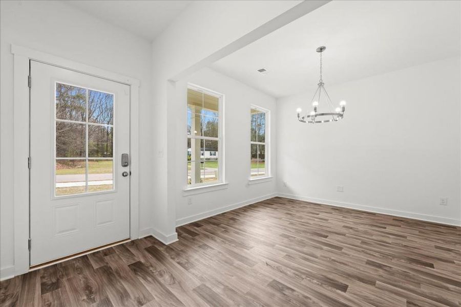 Spacious, unfurnished interior of a new home in , Statham (Image 22).