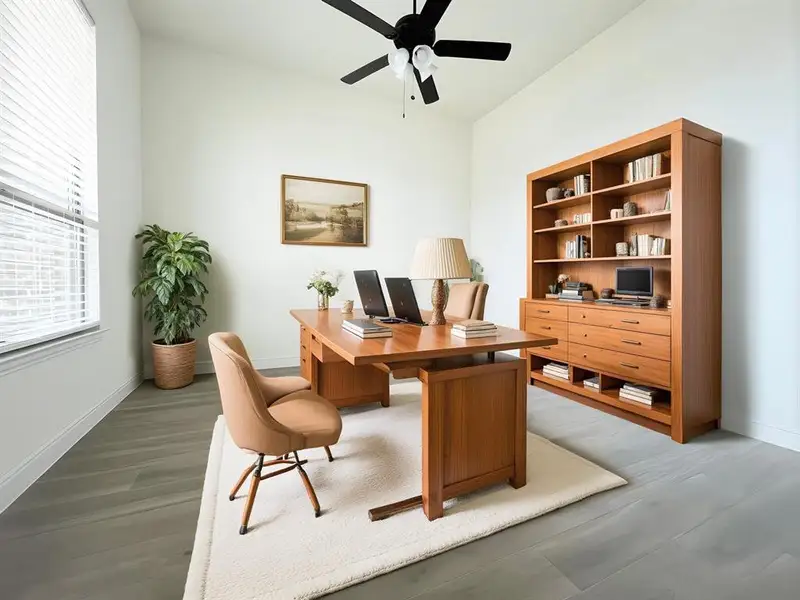 Furnished interior view inside a new home in , Waxahachie (Image 8).