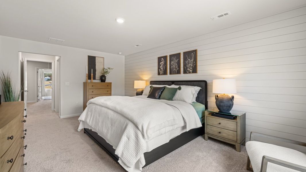 Furnished interior view inside a new home in Hughes Court, Dawsonville (Image 21).