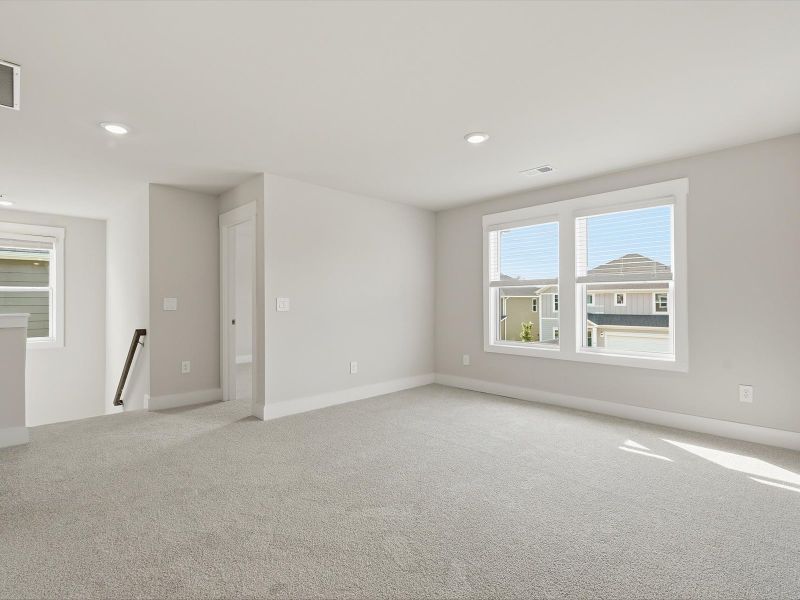 Spacious, unfurnished interior of a new home in Crossing at Abner Creek, Greer (Image 15). Spacious, unfurnished interior of a new home in Crossing at Abner Creek, Greer (Image 15).