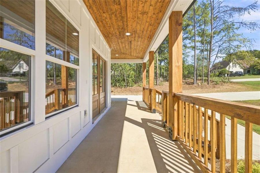 Exterior details and patio area of a home in , Rockmart (Image 26). Exterior details and patio area of a home in , Rockmart (Image 26).