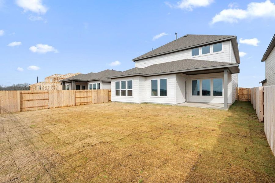 Exterior details and patio area of a home in Lagos Reserve, Manor (Image 23).